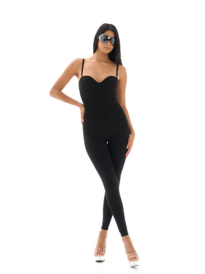 COMBINAISON SABLIER ANKLE NOIR