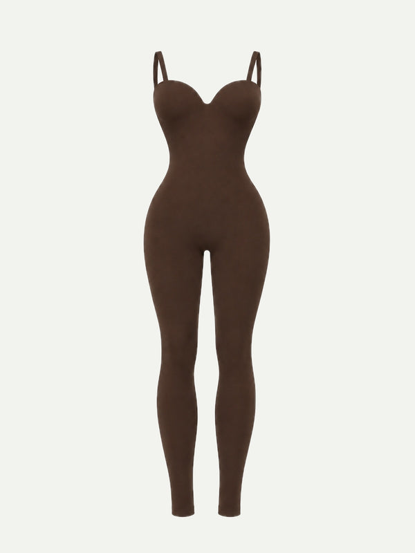 COMBINAISON SABLIER ANKLE MARRON