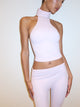 TOP COL ROULÉ BABY PINK