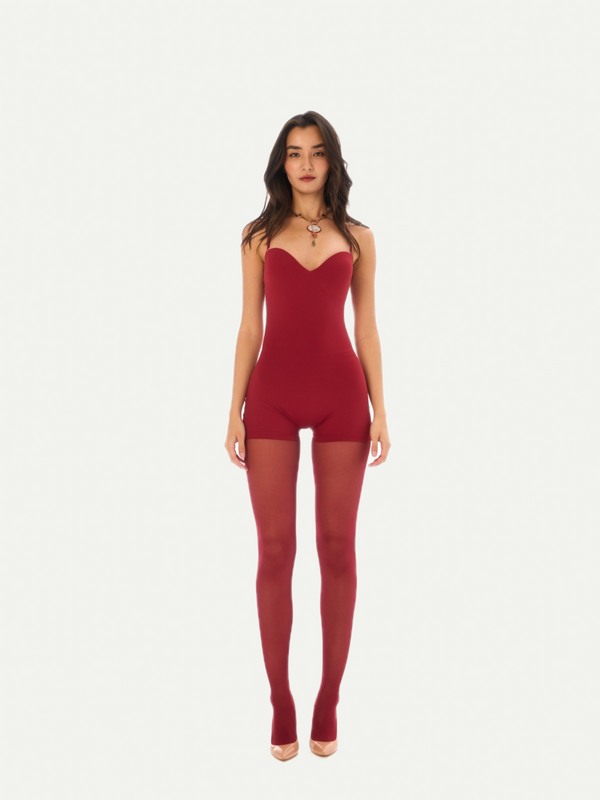 COMBINAISON SABLIER TYLA CERISE