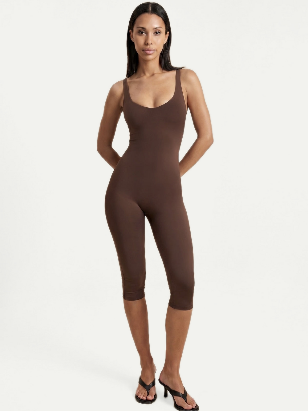 COMBINAISON CAPRI SABLIER MARRON