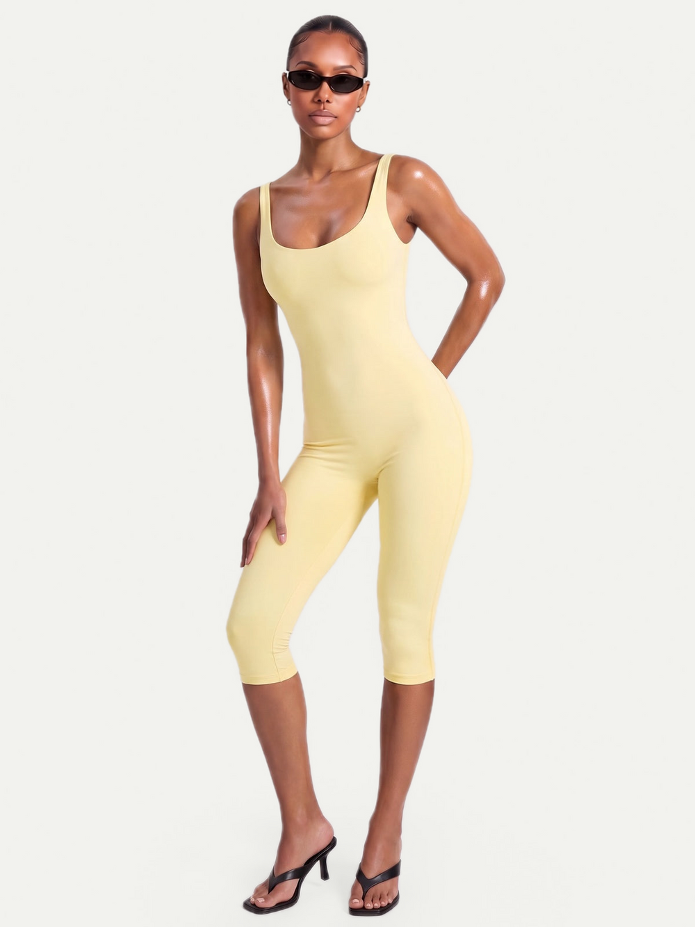 COMBINAISON CAPRI SABLIER BUTTER YELLOW