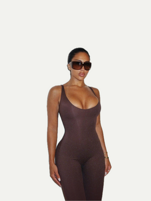 COMBINAISON CAPRI SABLIER MARRON