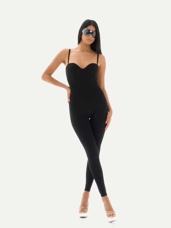 COMBINAISON SABLIER ANKLE NOIR
