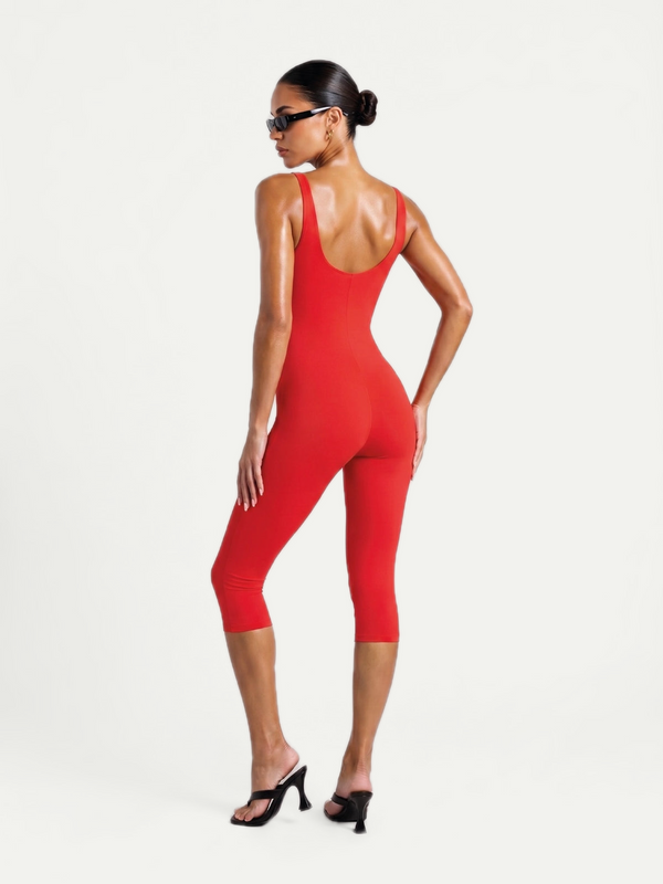 COMBINAISON CAPRI SABLIER ROUGE