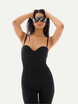 COMBINAISON SABLIER ANKLE NOIR