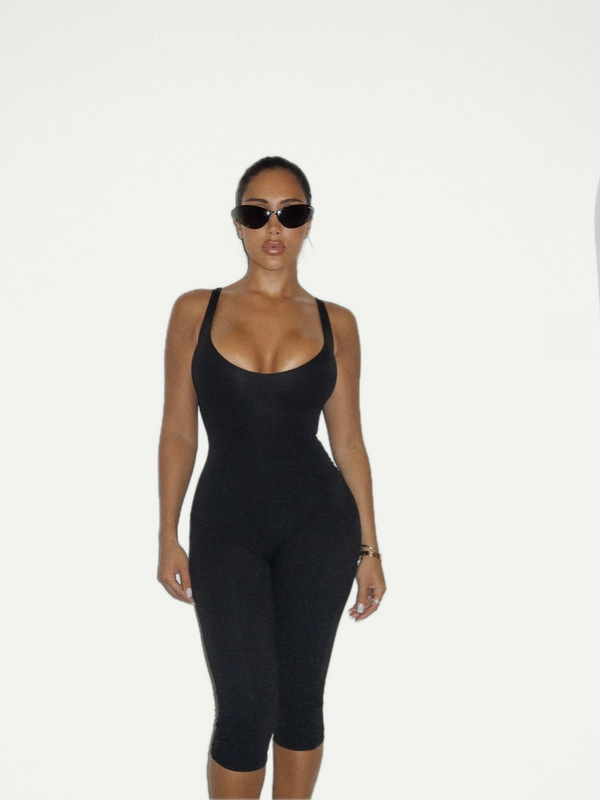 COMBINAISON CAPRI SABLIER NOIR
